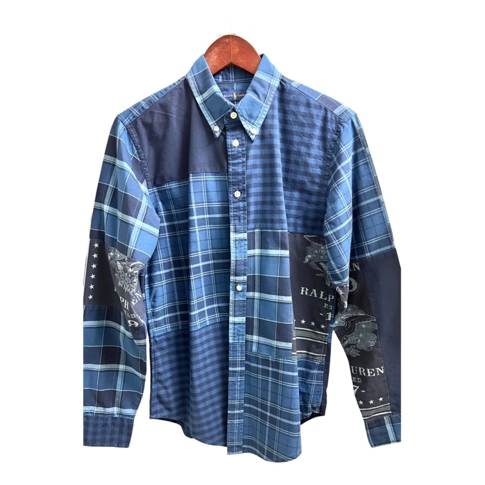 Ralph Lauren patchwork button down. Worn once